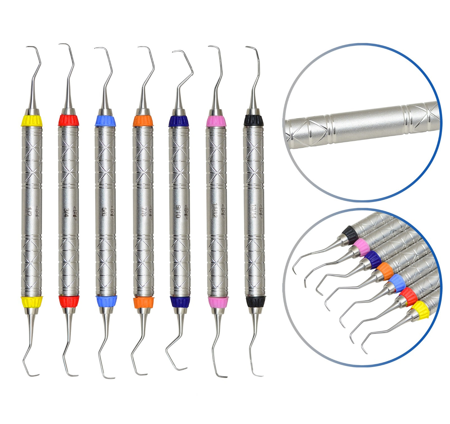 Dental Gracey Curettes Set of 7