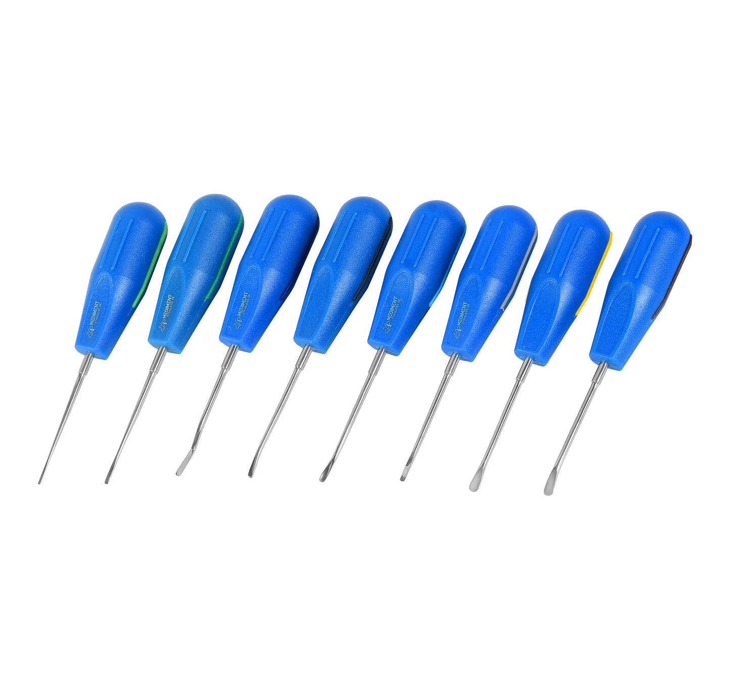 Dental Elevators Set Plastic Handle