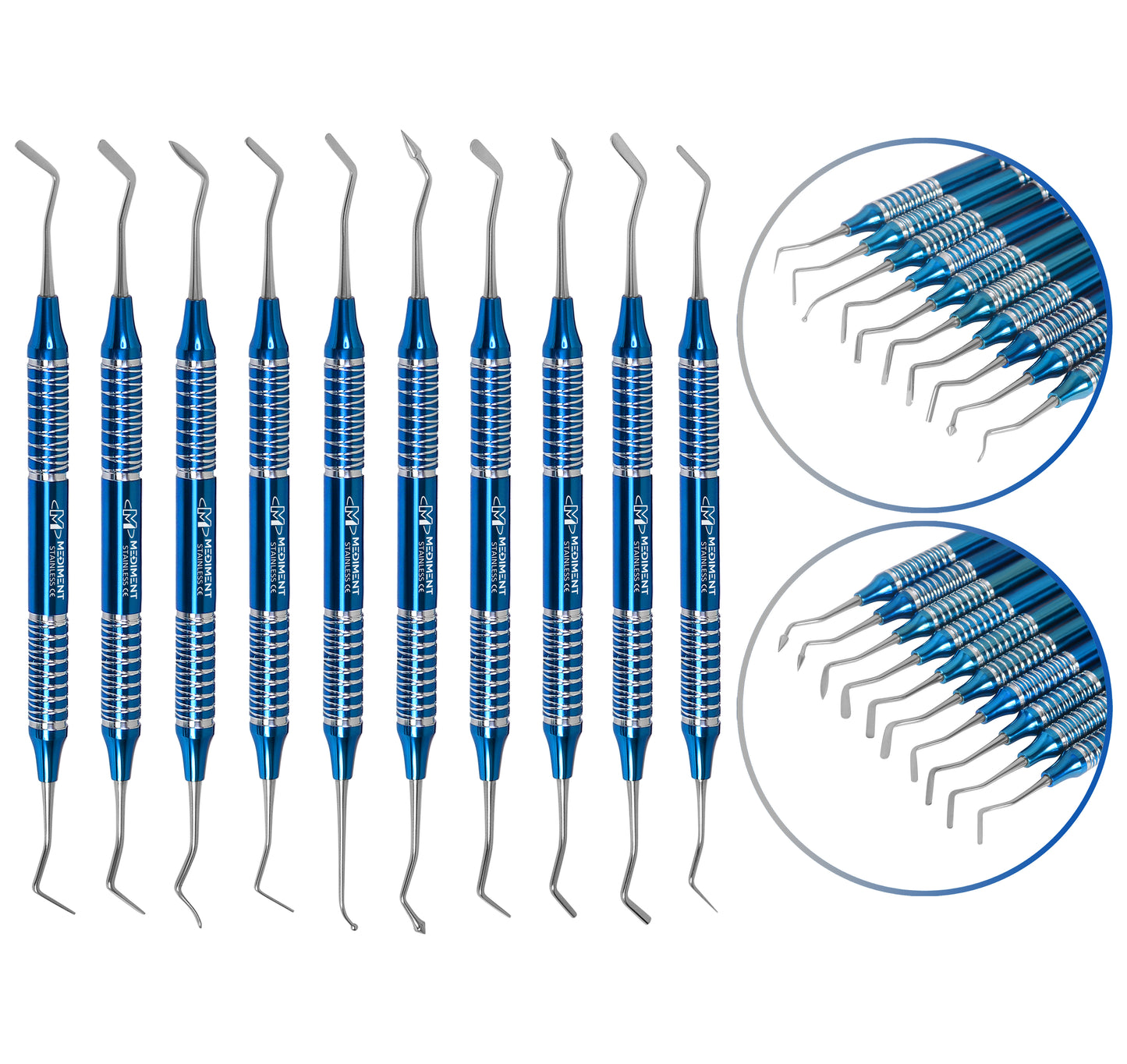 Dental Composite Filling Instruments Set of 10