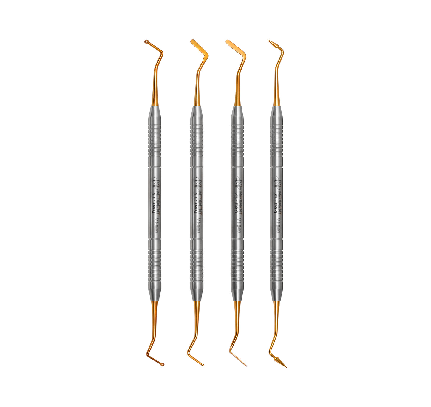 Dental Composite Filling Instruments Solid Set of 4