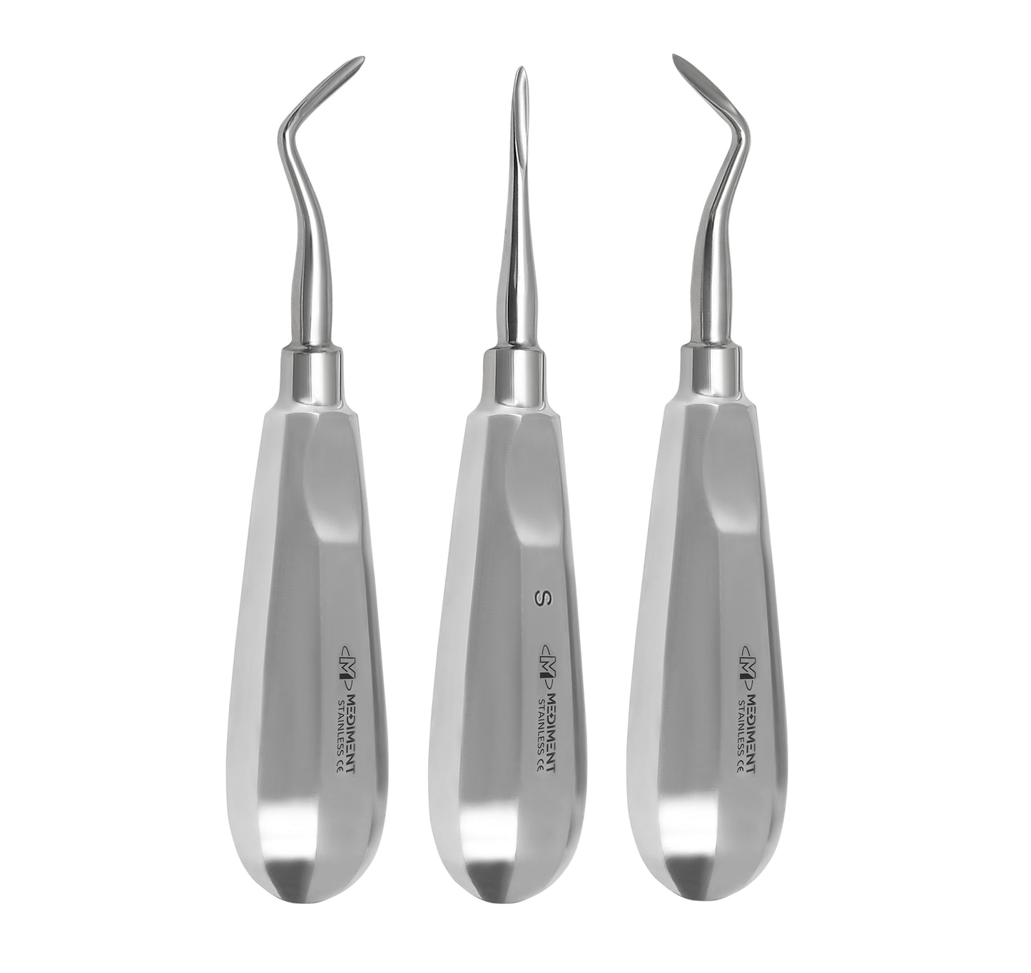 Dental Root Elevators Set Of 3