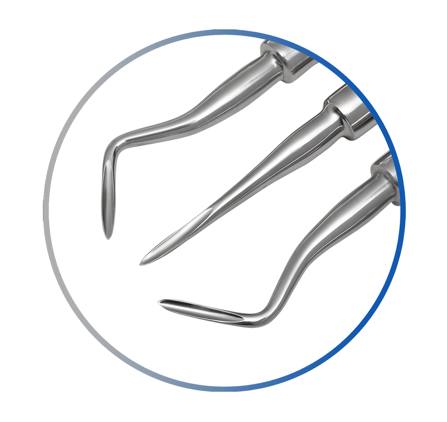 Dental Root Elevators Set Of 3