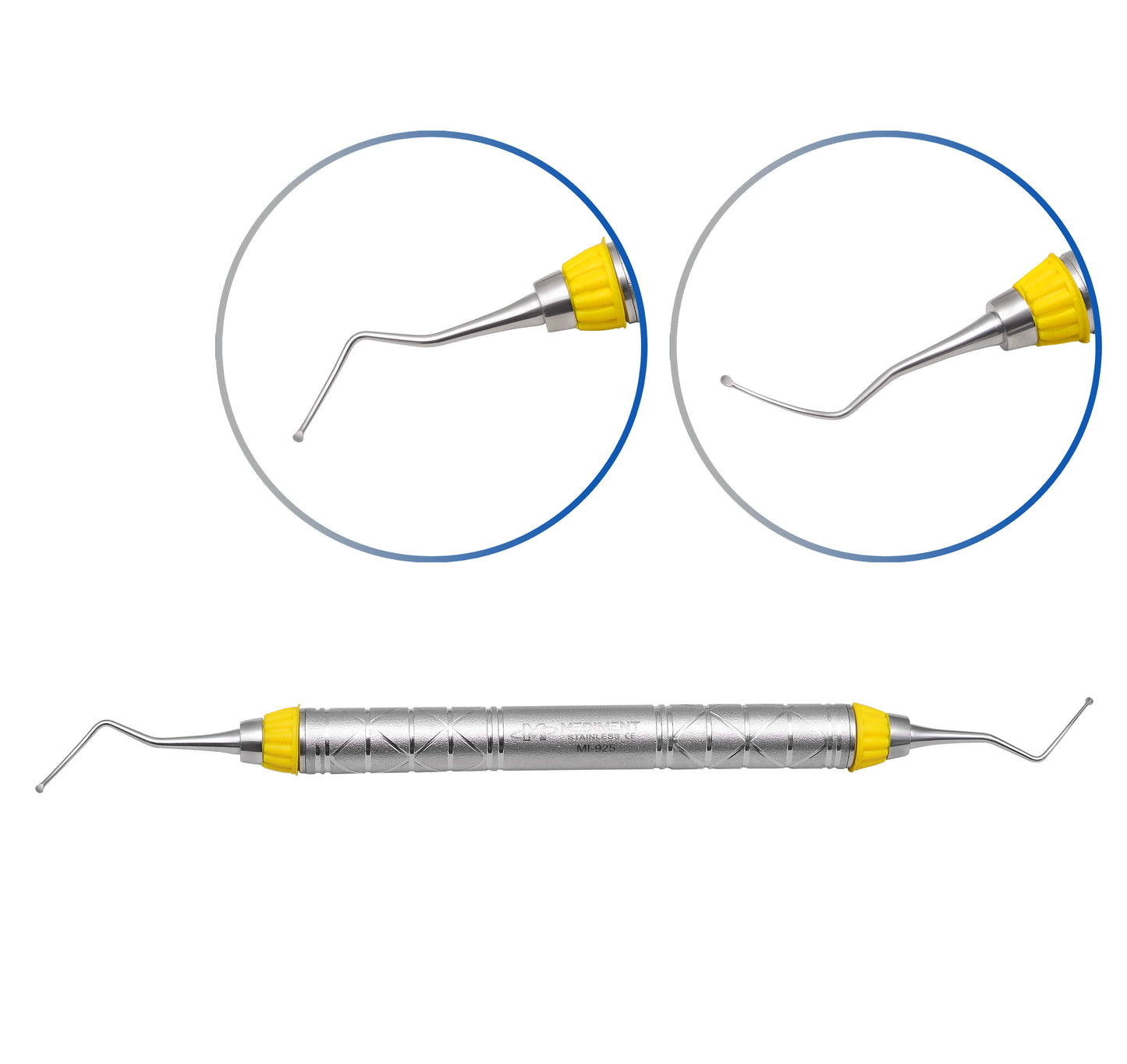 New 5 PCS DENTAL SPOON EXCAVATOR