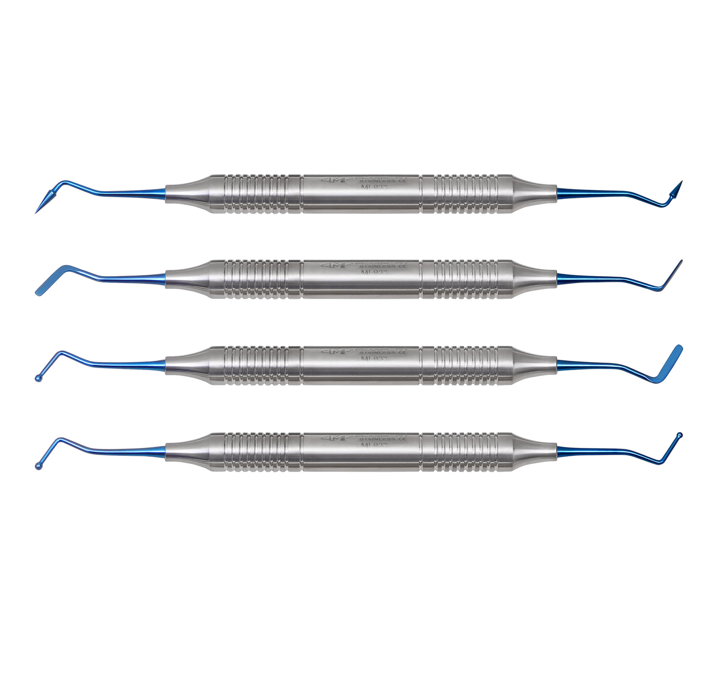 Dental Composite Filling Instruments Set of 4 Hollow