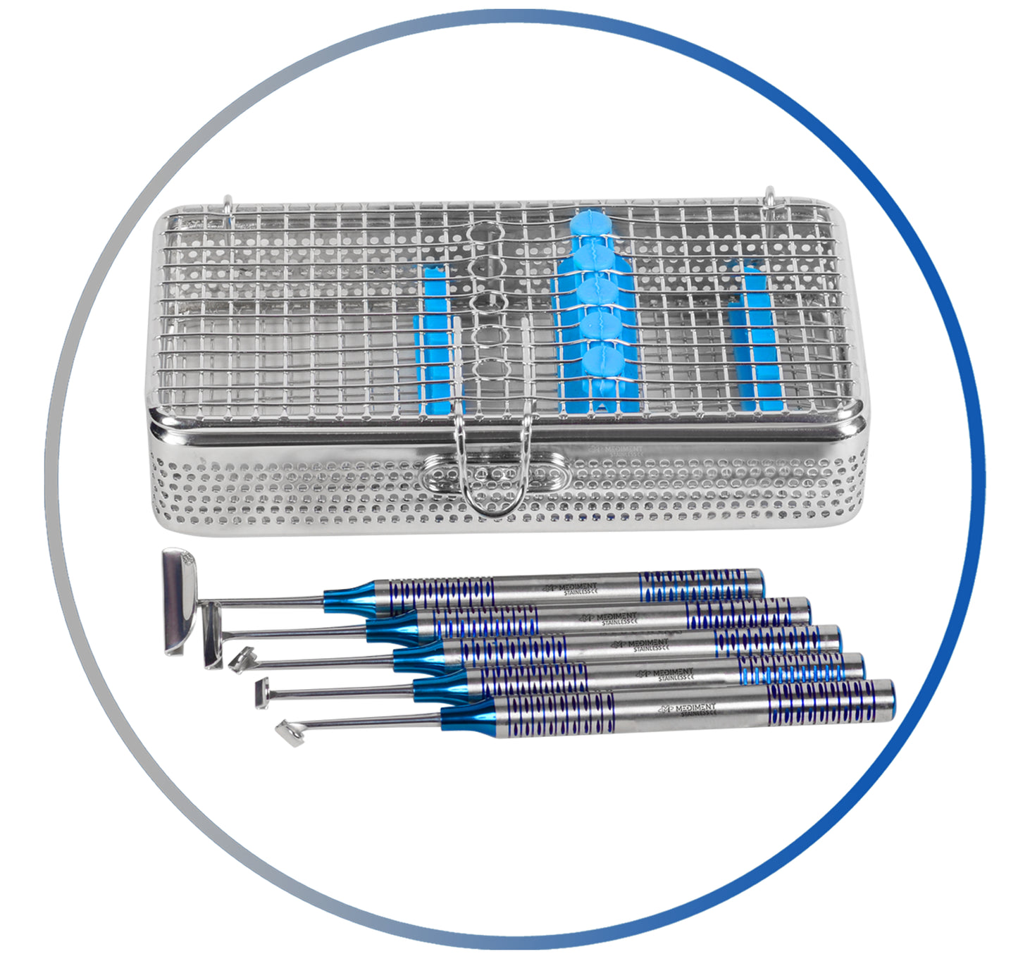 Soft Brushing Kit With Sterilization Mesh Tray