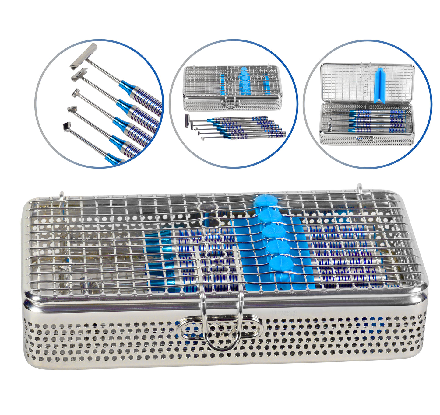Soft Brushing Kit With Sterilization Mesh Tray
