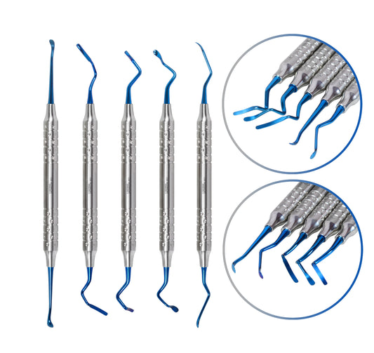 Vista Tunneling Procedure Set of 5 Hollow Blue