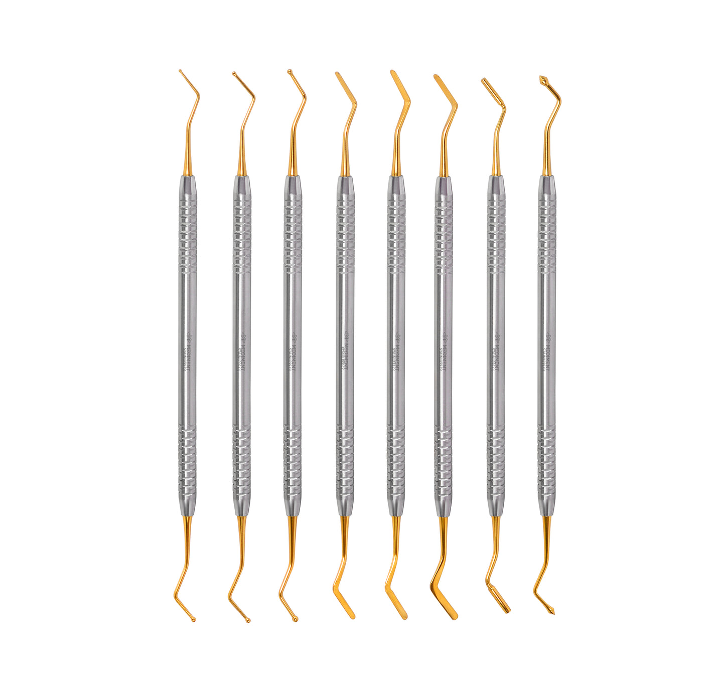 Dental Composite Filling Instruments Set of 8 Solid