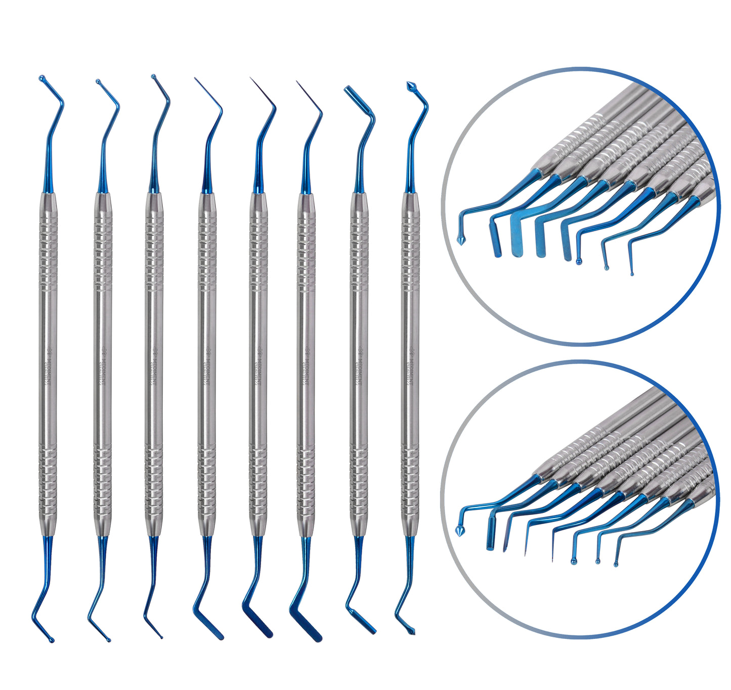 Dental Composite Filling Instruments Set of 8