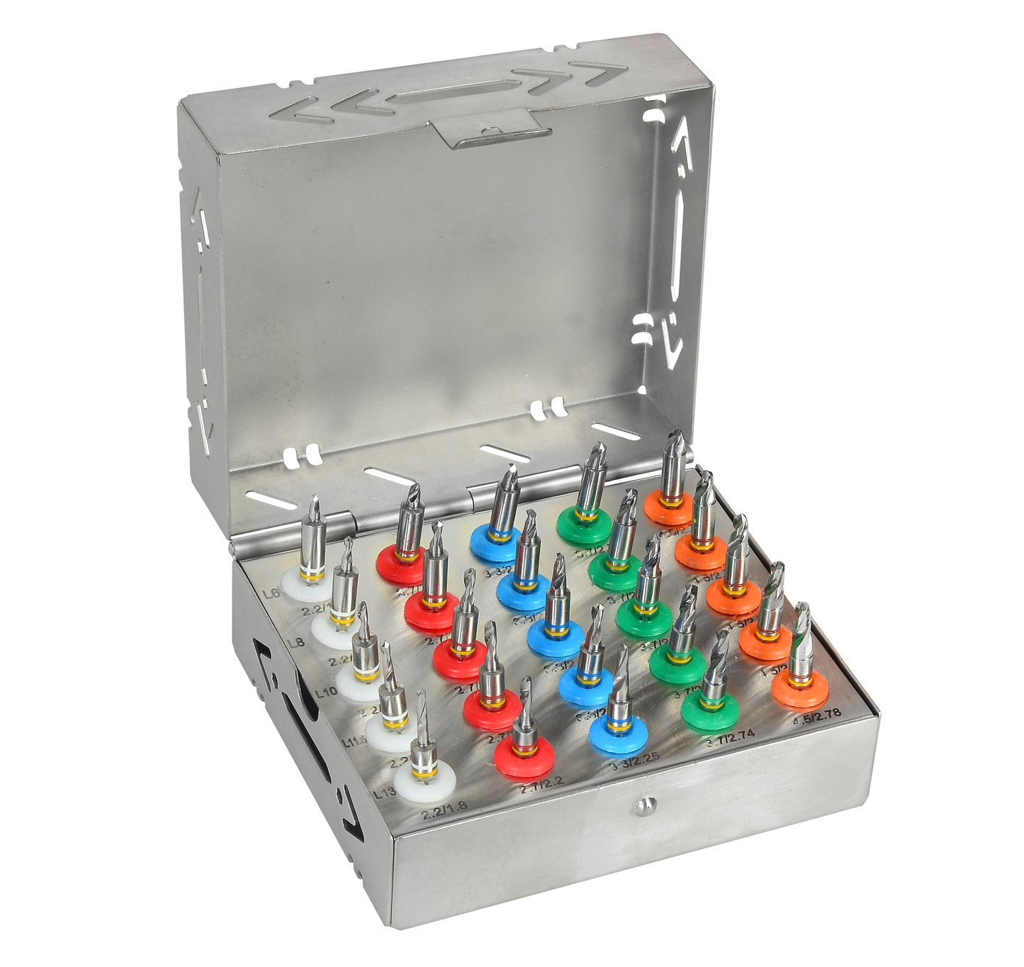 Conical Drills Stoppers Kit