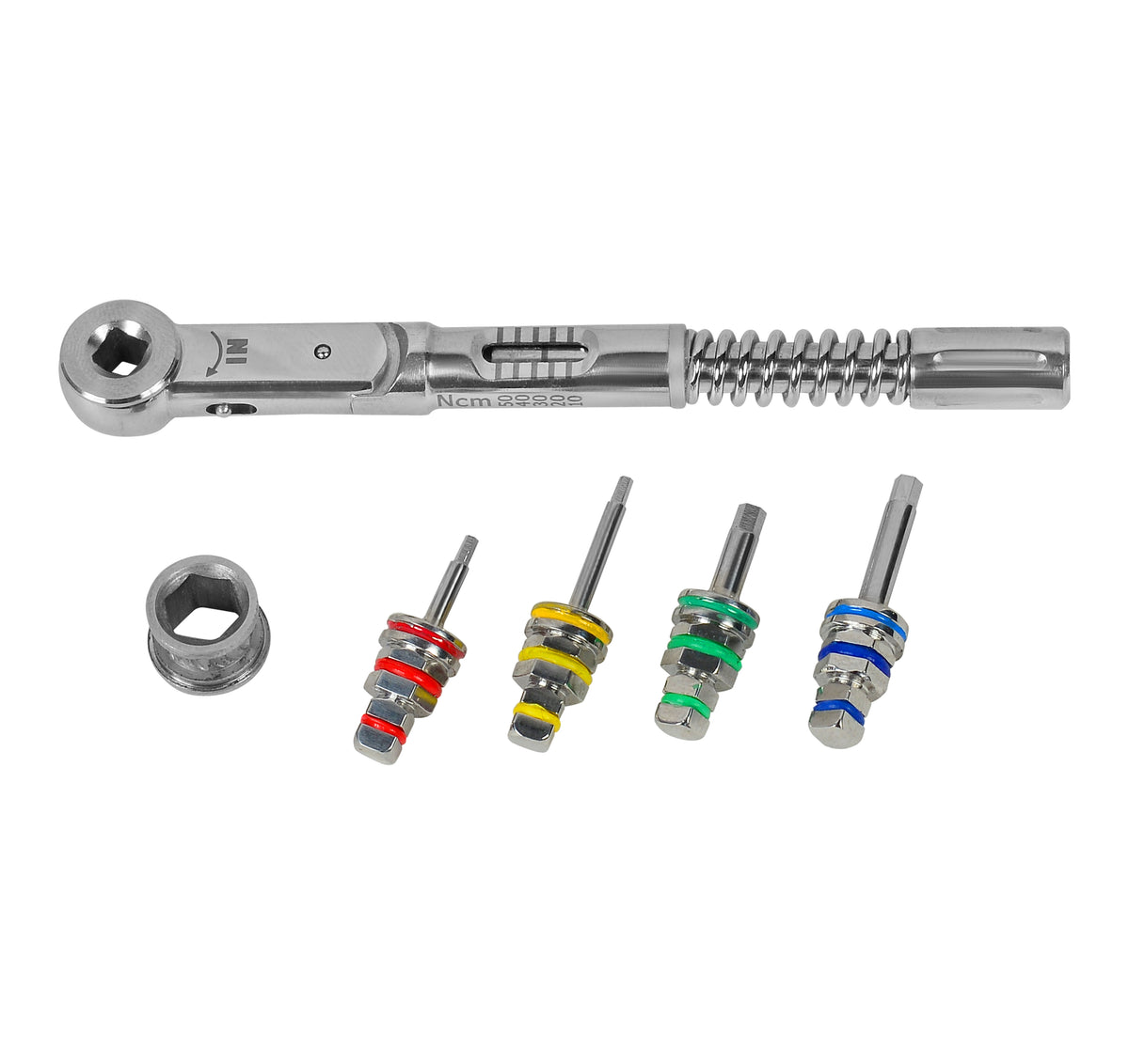 Torque Raset Torque Ratchet With Hex Drivers – Mediment Instruments