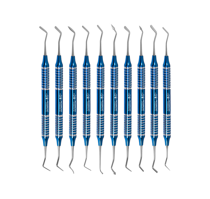 thumbnail image 2 of 10pc SLAKE Dental Composite Filling Kit – Silicone Handle Instruments In Sterilization Cassette 2 of 5
