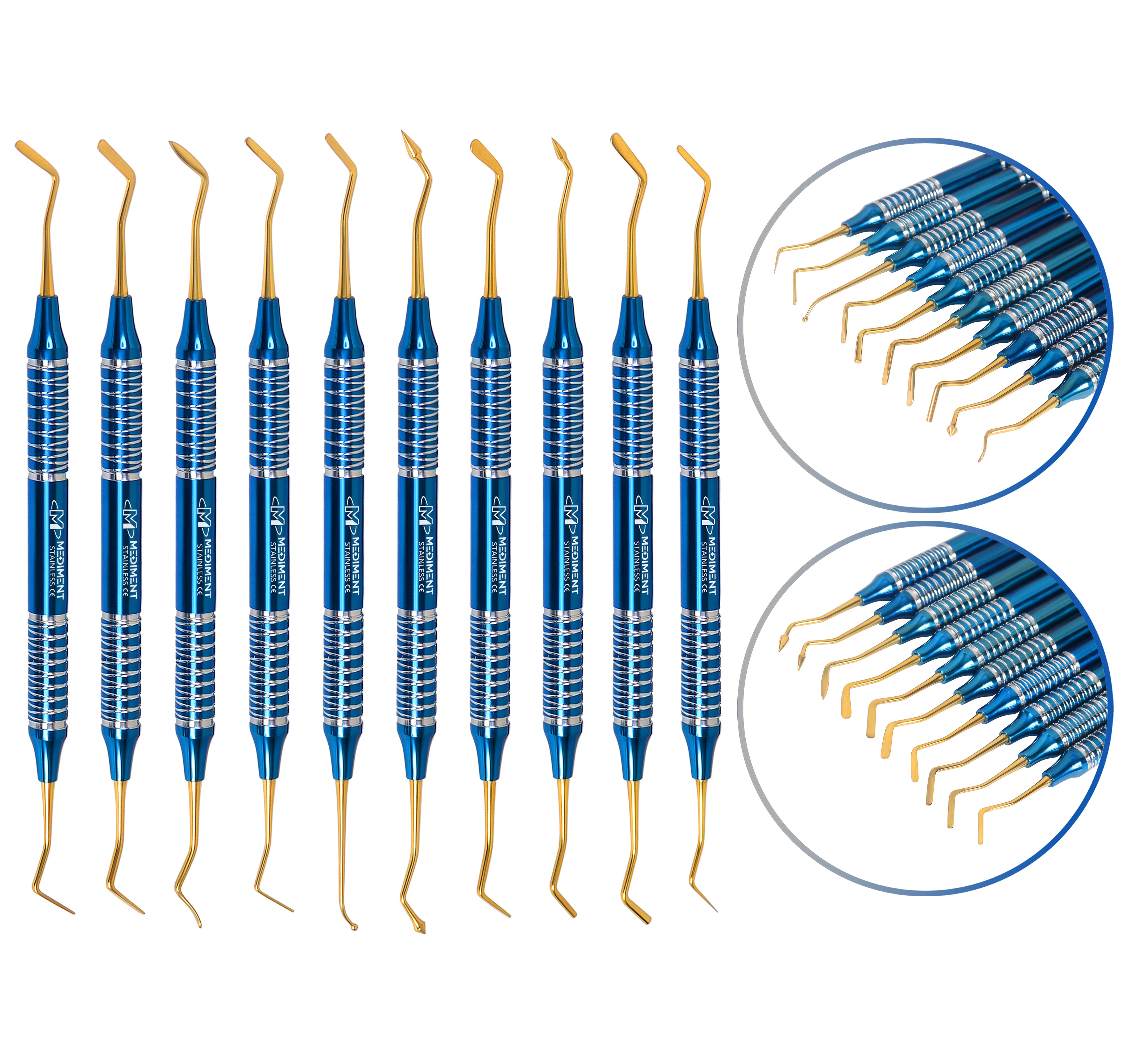 New Dental Composite Filling Set of 10 – Mediment Instruments