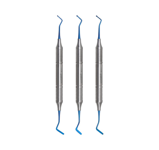 Dental Composite Filling Instruments Hollow Set of 3