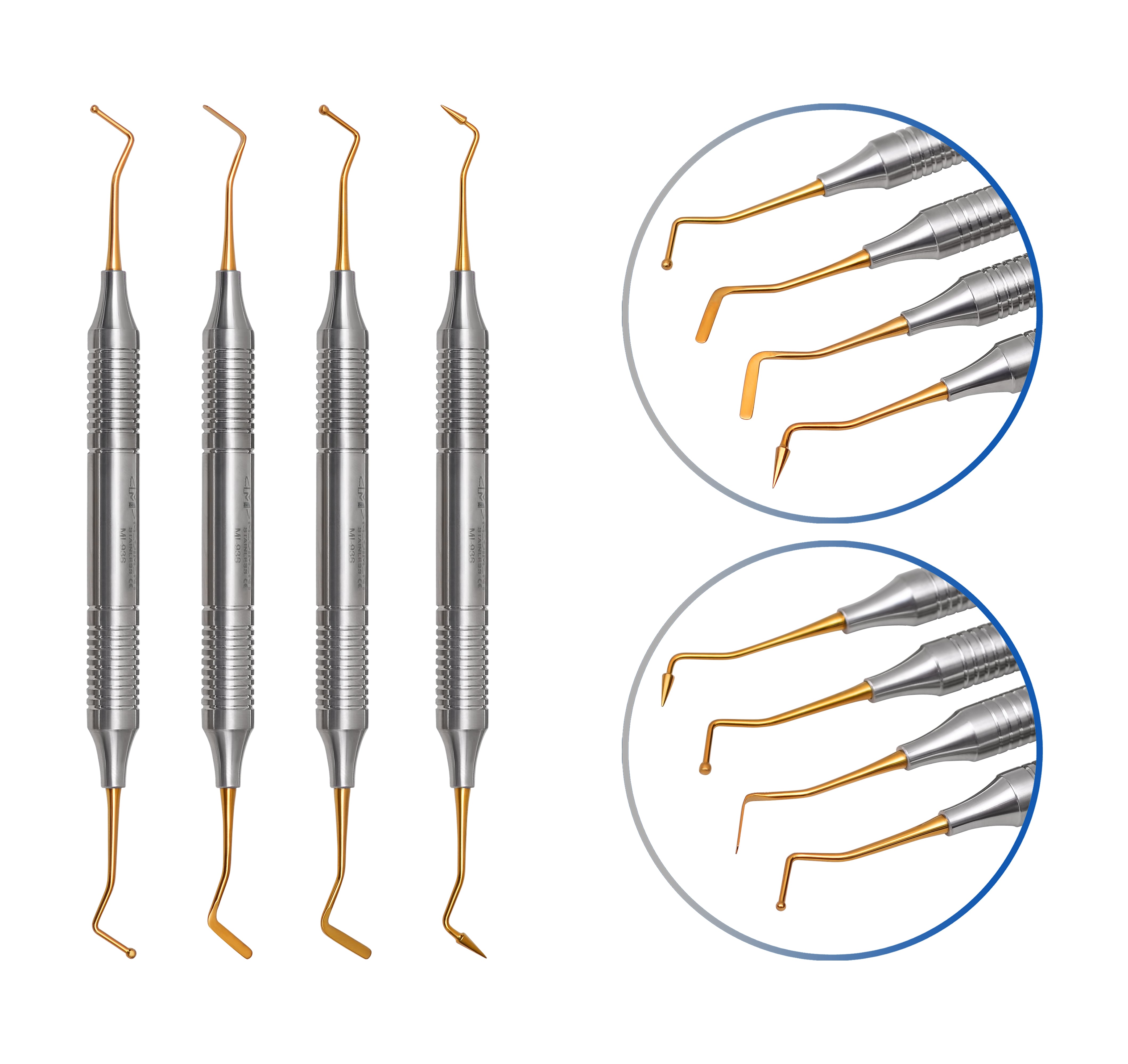 Dental Composite Filling Instruments Set of 4 – Mediment Instruments