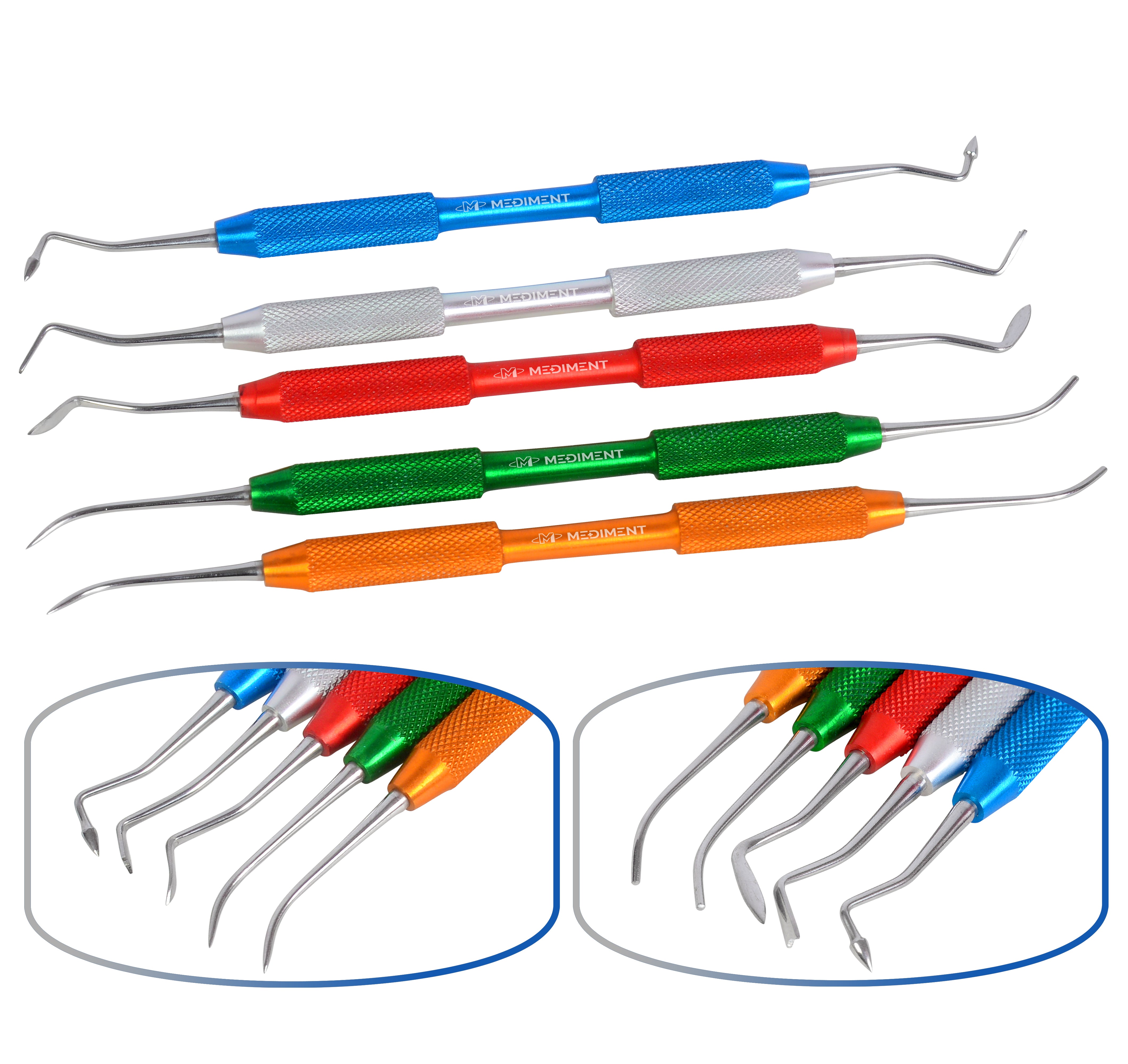 PK Thomas Instruments Set of 5 – Mediment Instruments