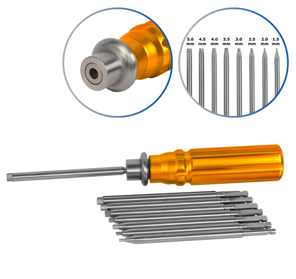 Bone Screwdriver set