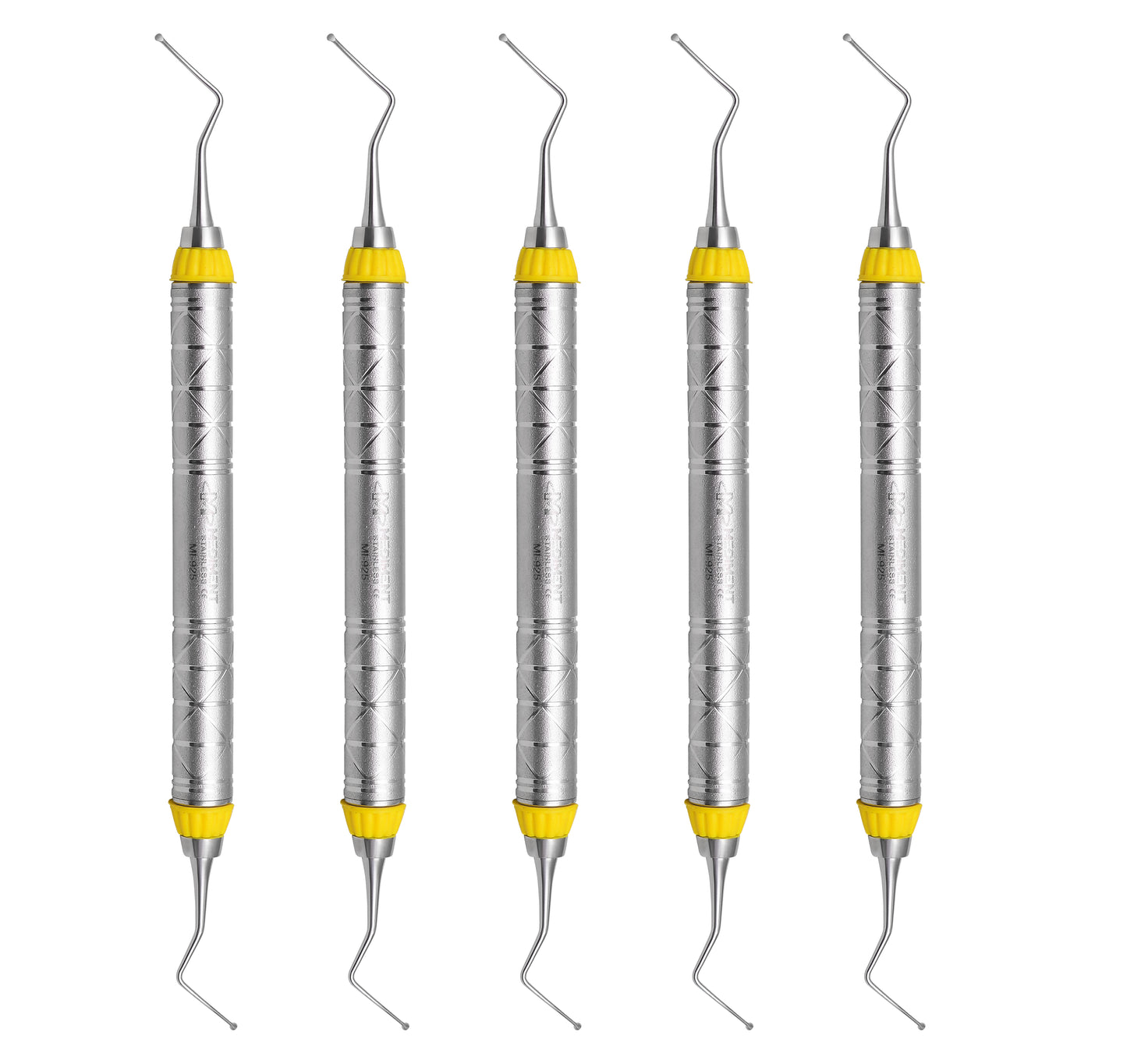 New 5 PCS DENTAL SPOON EXCAVATOR