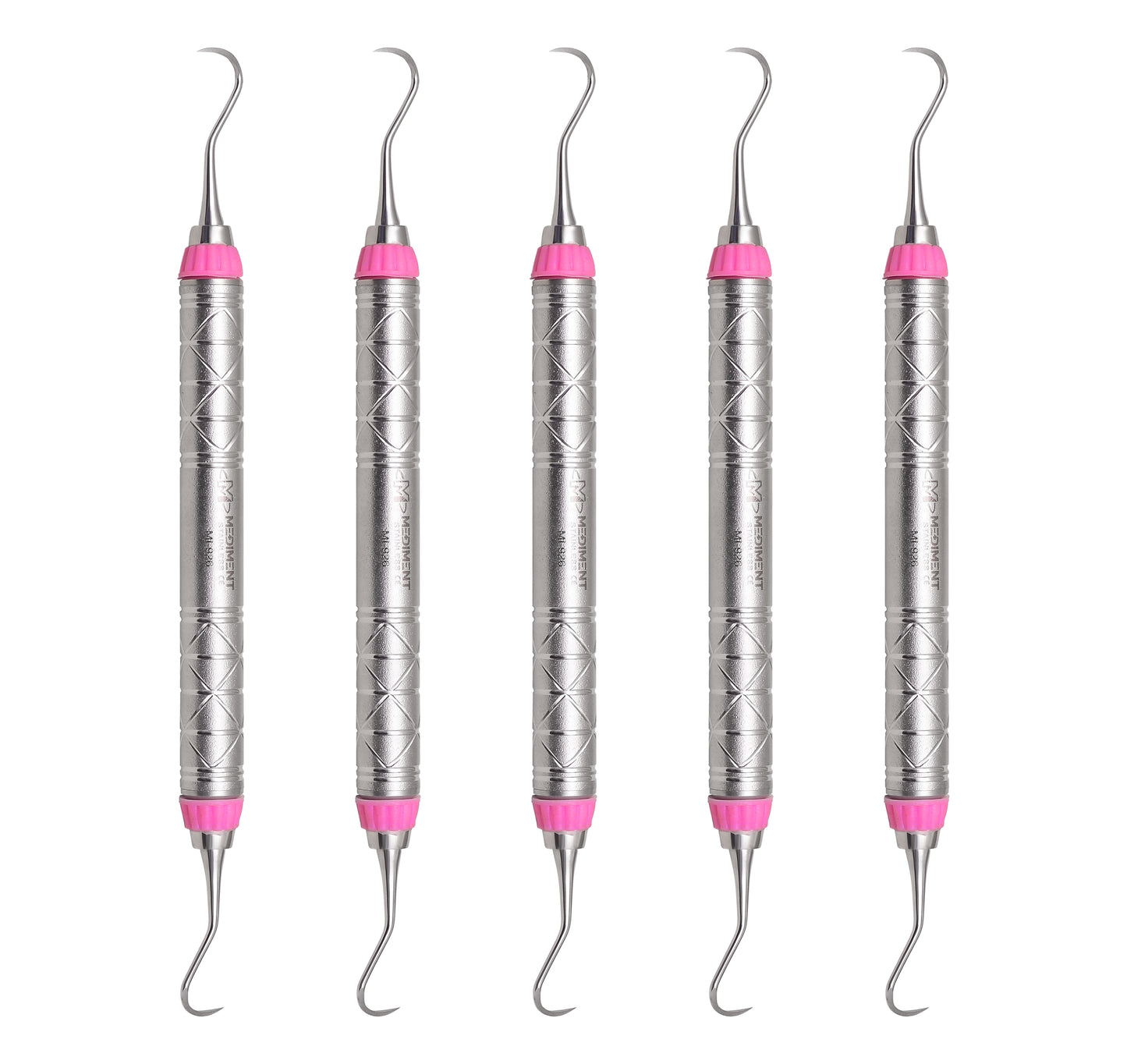 New 5 PCS Periodontal Double Ended Sickle Scalers H6/H7