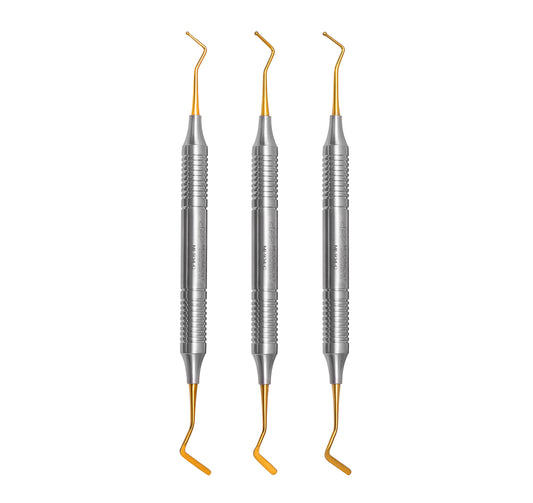 Dental Composite Filling Instruments Set of 3 Hollow