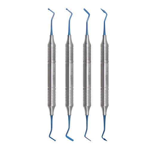 Dental Composite Filling Instruments Set of 4 Hollow