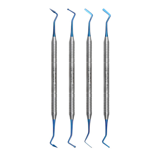 Dental Composite Filling Instruments Set of 4 Solid