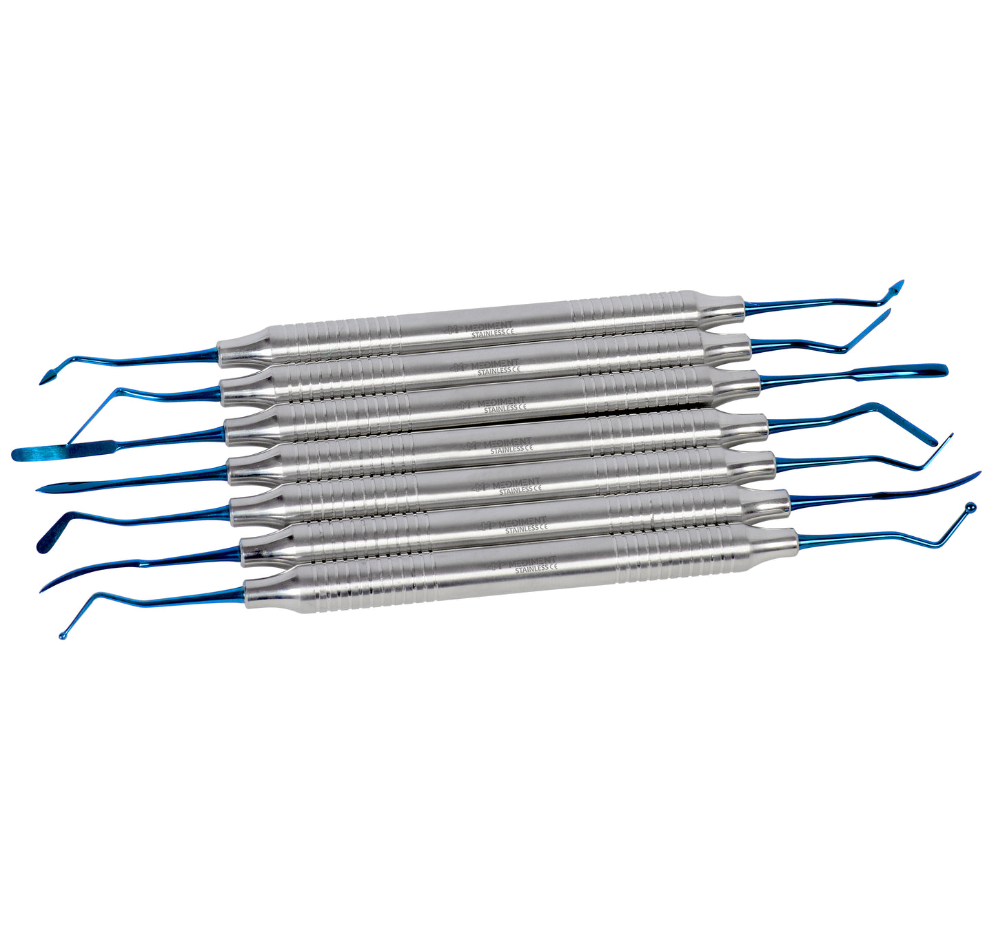 Dental Composite Filling Instruments Set of 7 Hollow