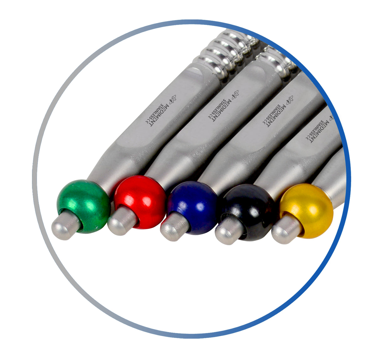 Osteometric Instruments Dental Osteotomes Concave Set of 5 – Mediment Instruments