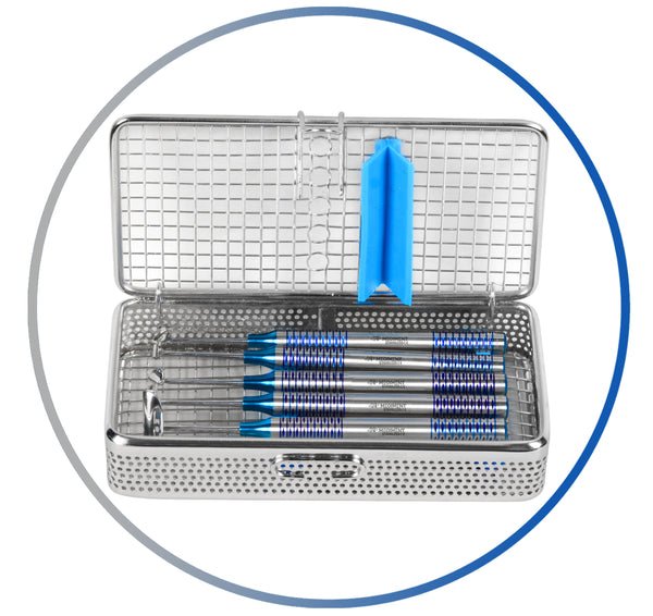 Soft Brushing Kit With Sterilization Mesh Tray