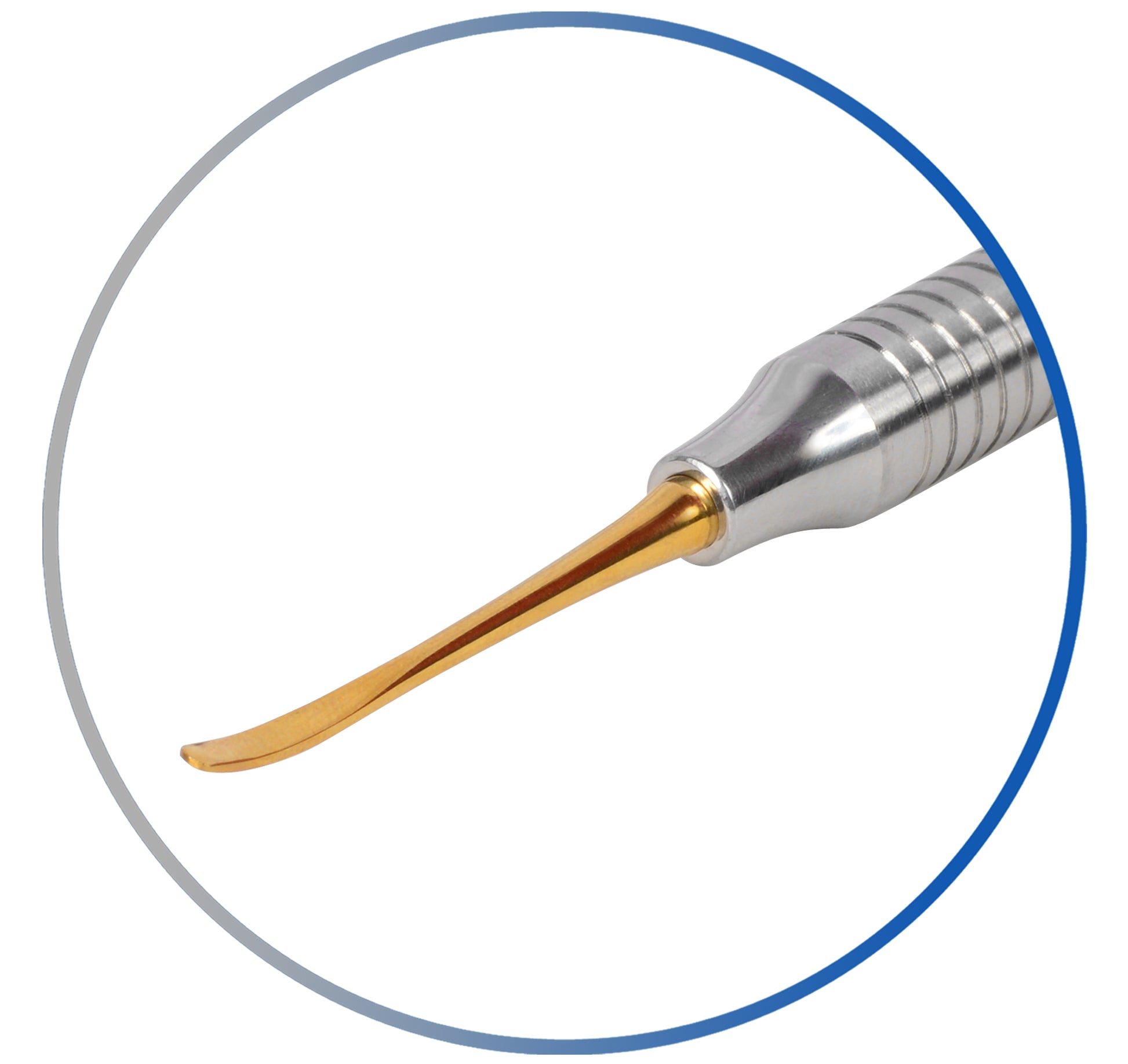 Beavertail Instrument Beavertail Burnisher Gold Titanium Coated – Mediment Instruments