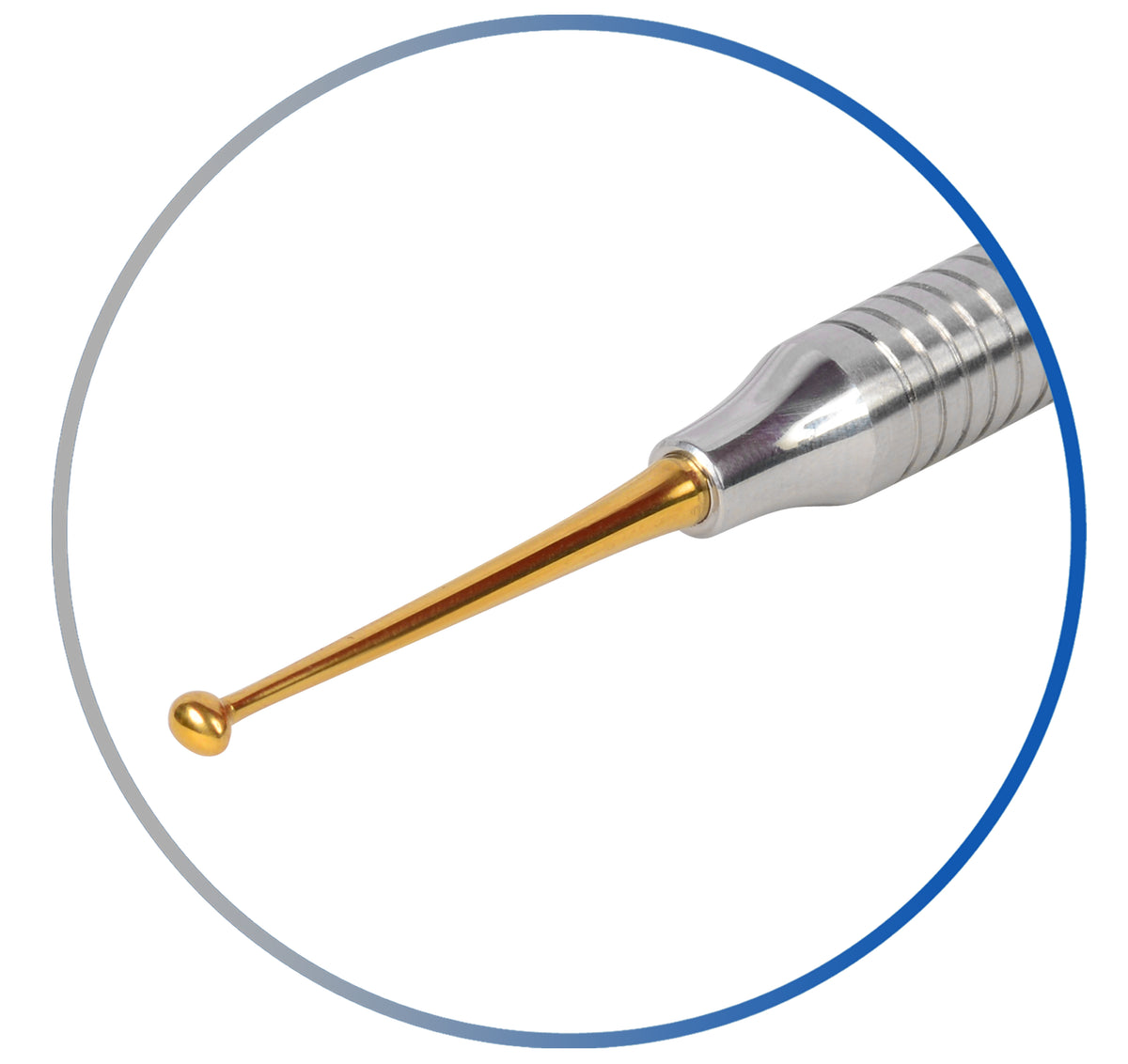 Beavertail Instrument Beavertail Burnisher Gold Titanium Coated – Mediment Instruments