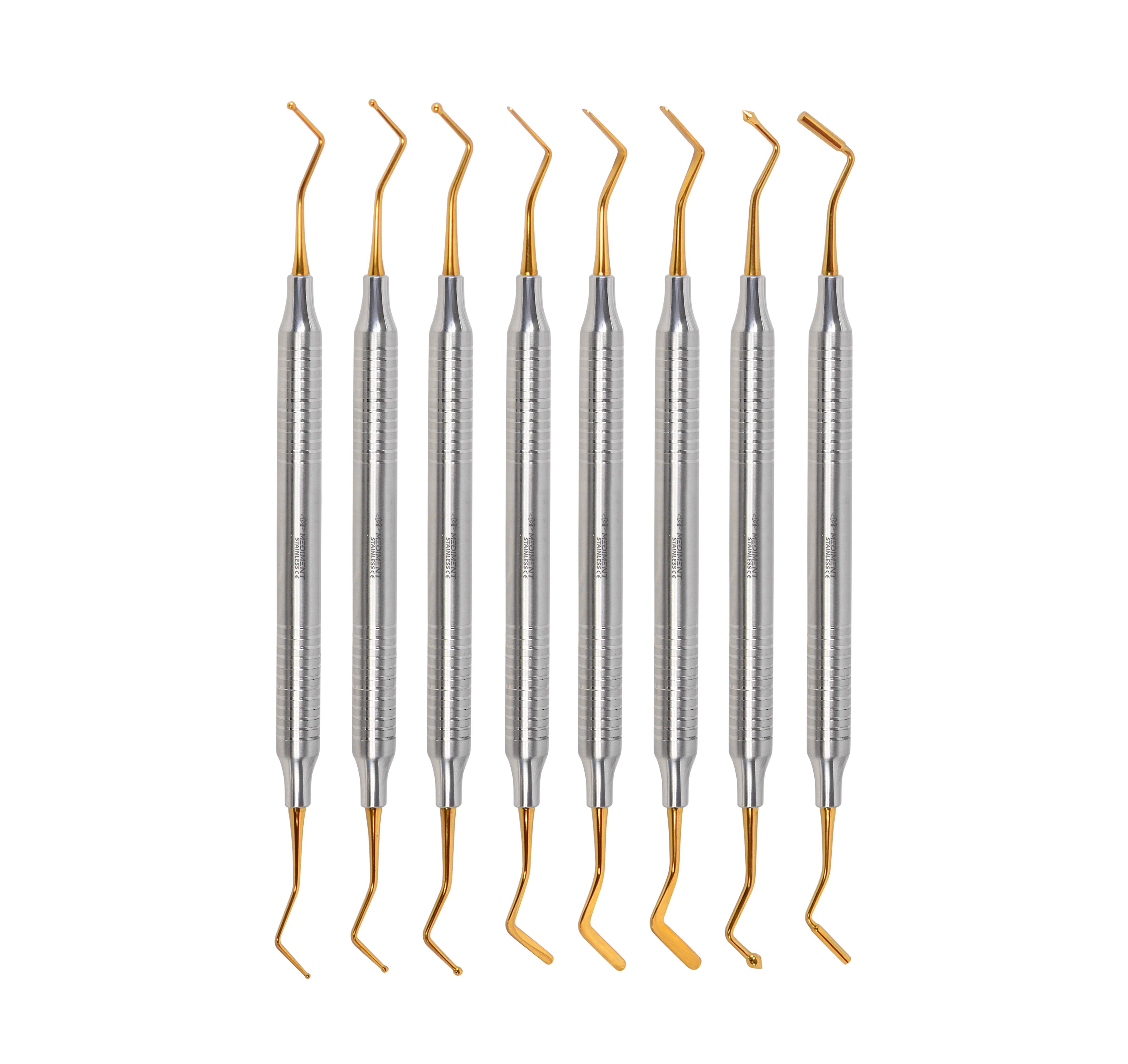 Dental Composite Filling Instruments Set of 8 Hollow – Mediment Instruments