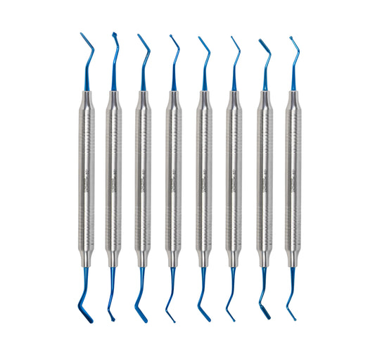 Dental Composite Filling Instruments Set of 8 Hollow