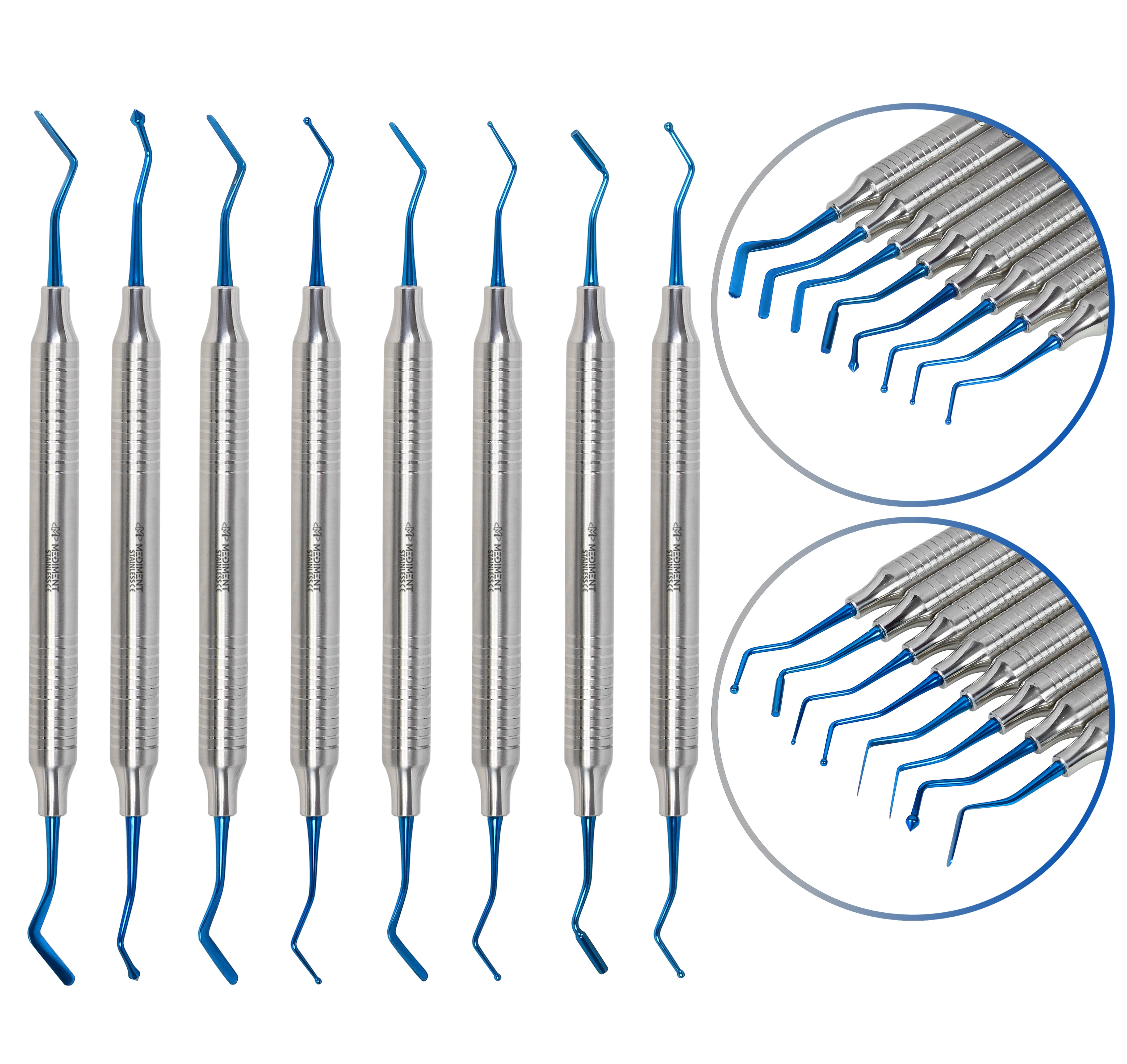 Filling Instrument Dental Composite Filling Instruments Set of 8 Hollow – Mediment Instruments